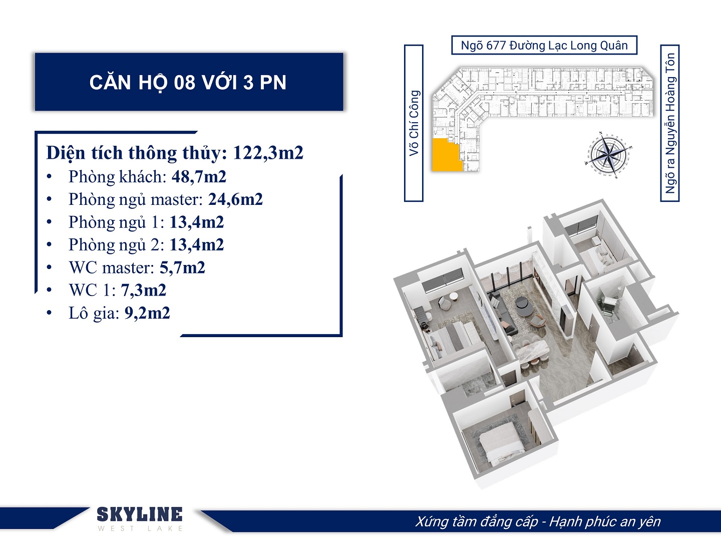 Thiết Kế Căn Hộ Endless Skyline Westlake Võ Chí Công Tây Hồ