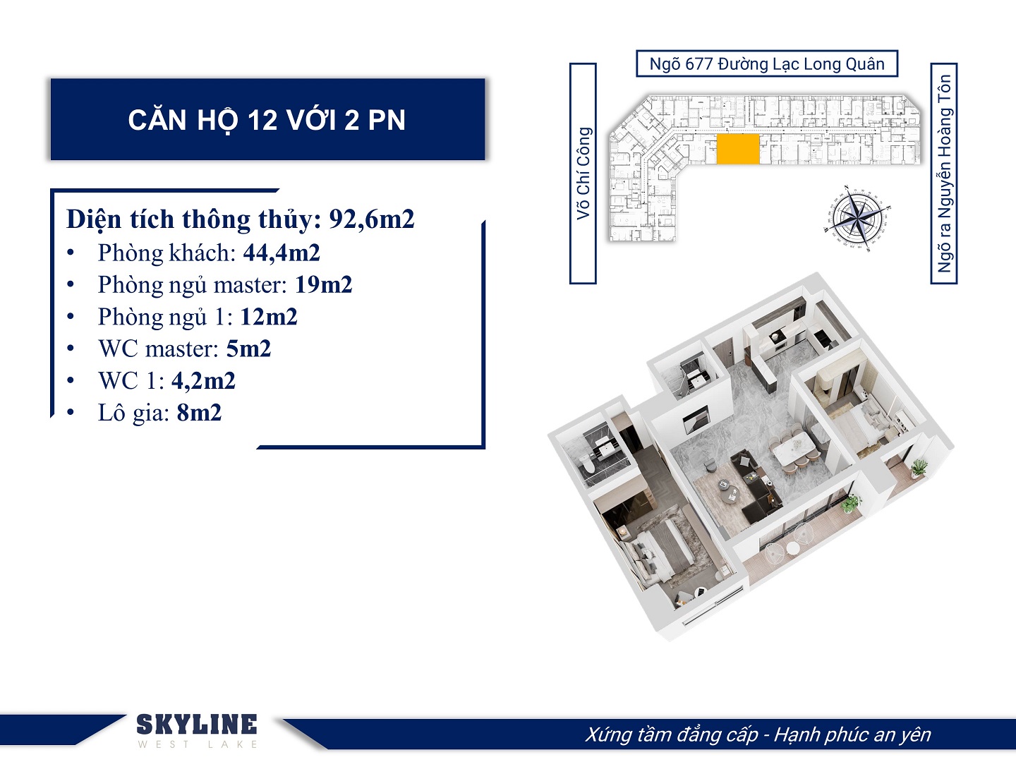Thiết Kế Căn Hộ Endless Skyline Westlake Võ Chí Công Tây Hồ
