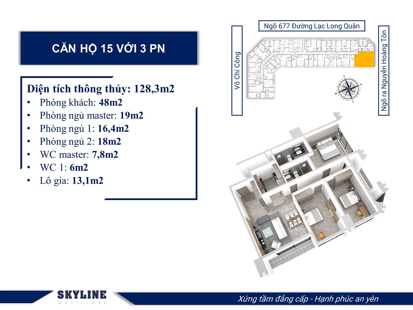 Thiết Kế Căn Hộ Endless Skyline Westlake Võ Chí Công Tây Hồ