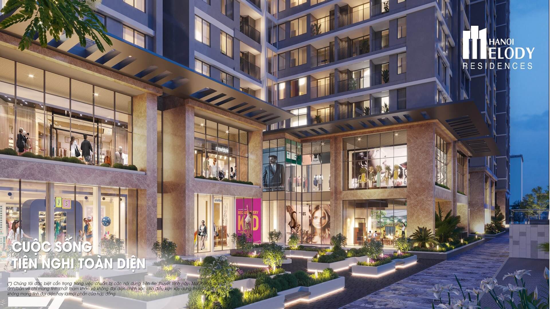 Tiện Ích Dự Án Hà Nội Melody Residences Linh Đàm