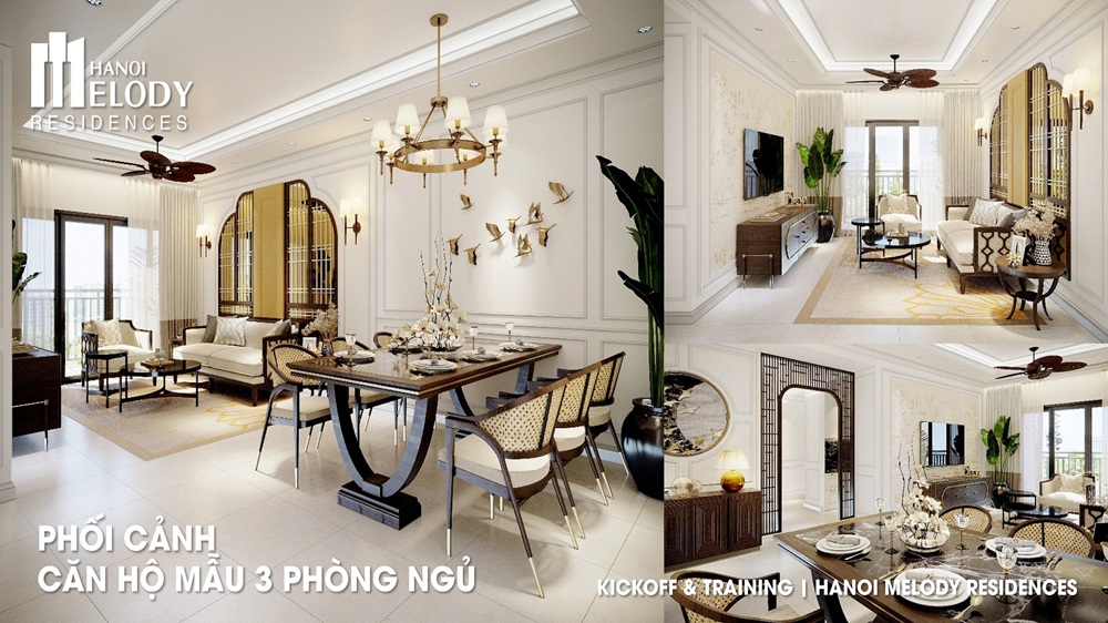 Nhà Mẫu Căn Hộ Hà Nội Melody Residences Linh Đàm