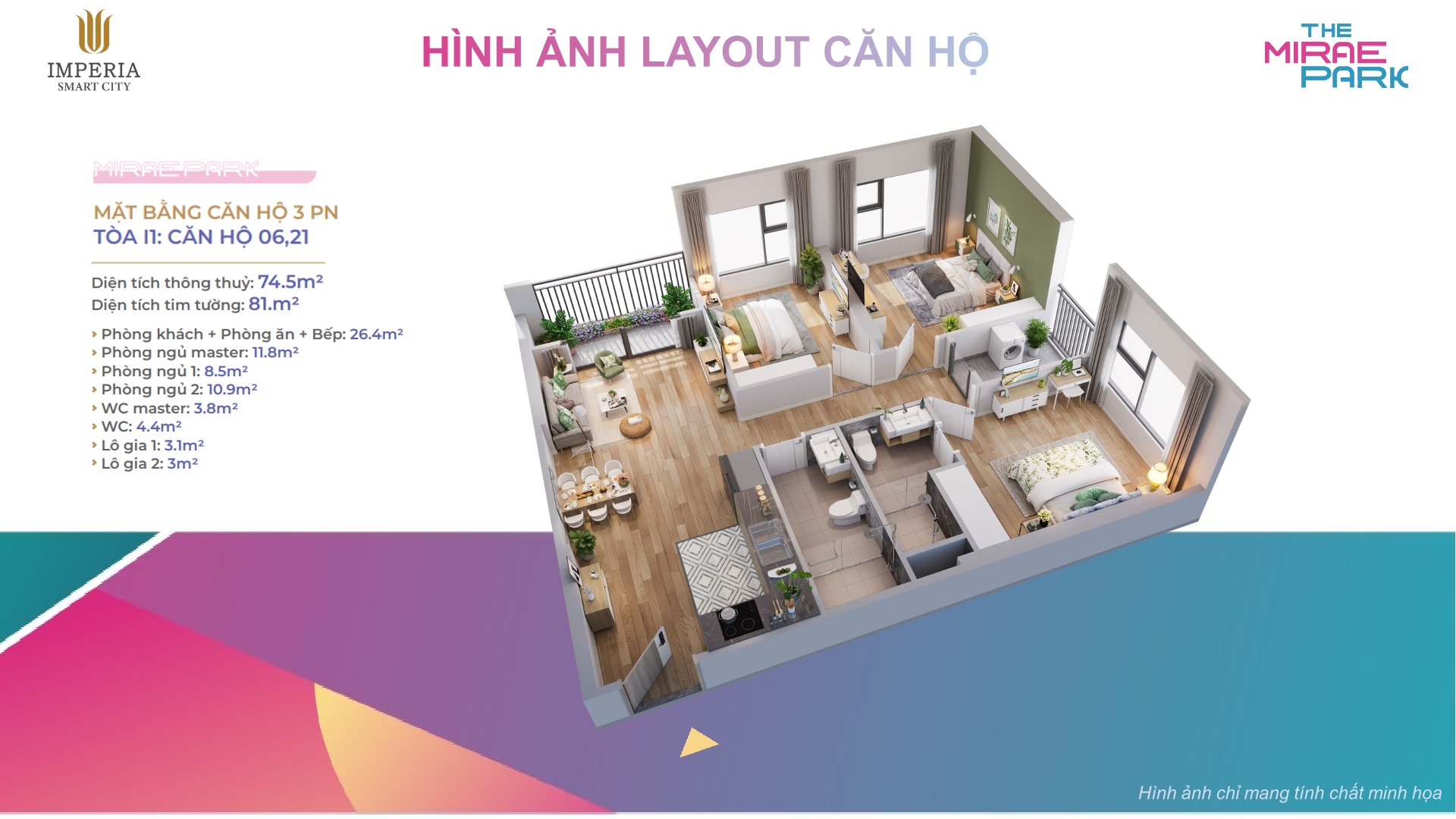 Thiết Kế Căn Hộ Imperia Smart City Tây Mỗ