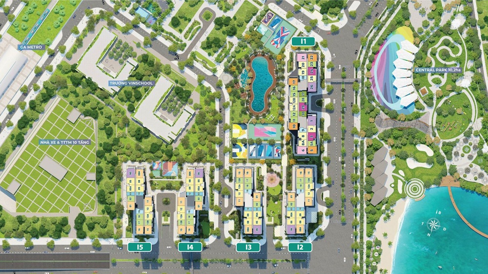 Mặt Bằng Dự Án Imperia Smart City Tây Mỗ