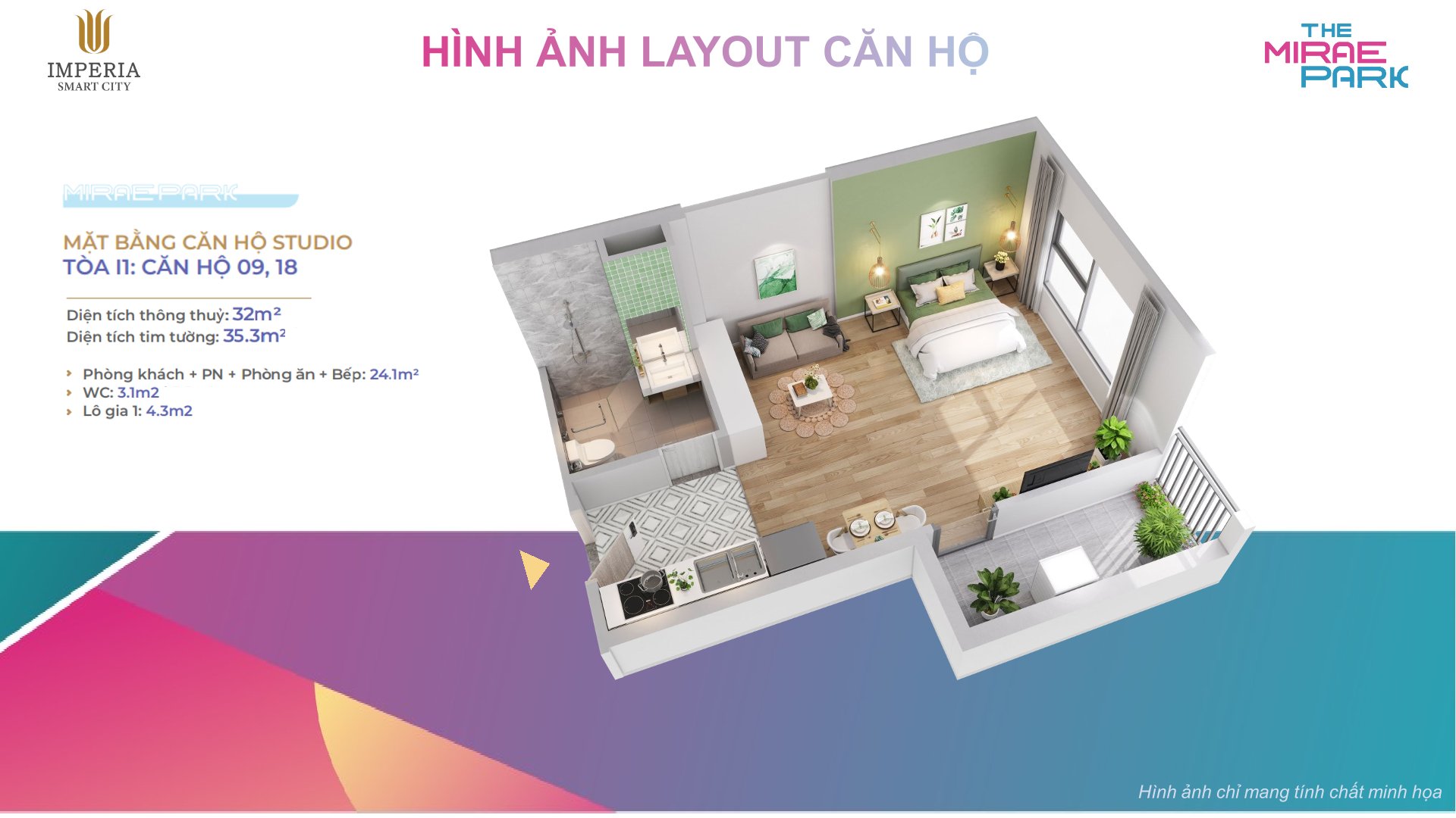 Thiết Kế Căn Hộ Imperia Smart City Tây Mỗ