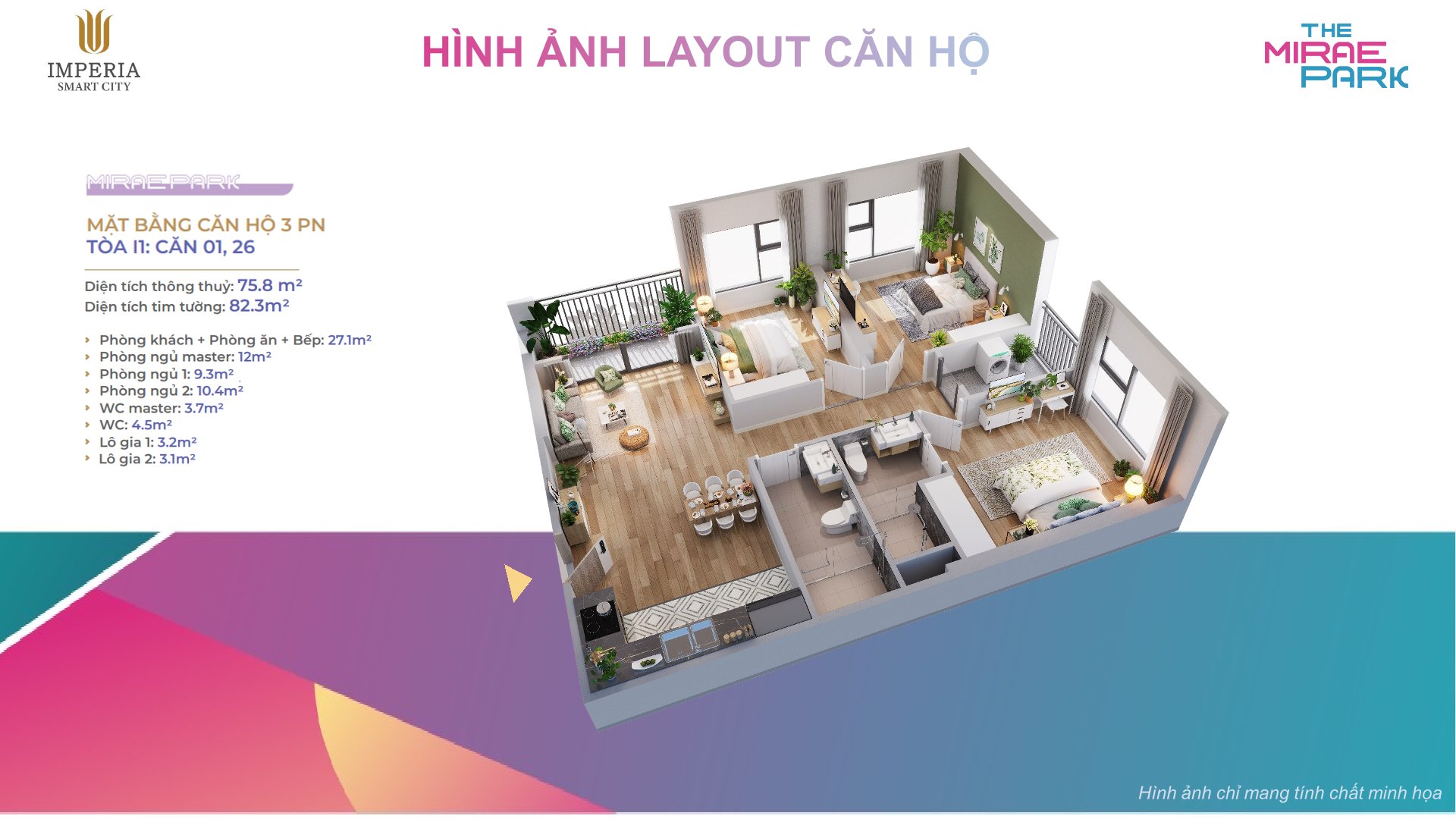 Thiết Kế Căn Hộ Imperia Smart City Tây Mỗ