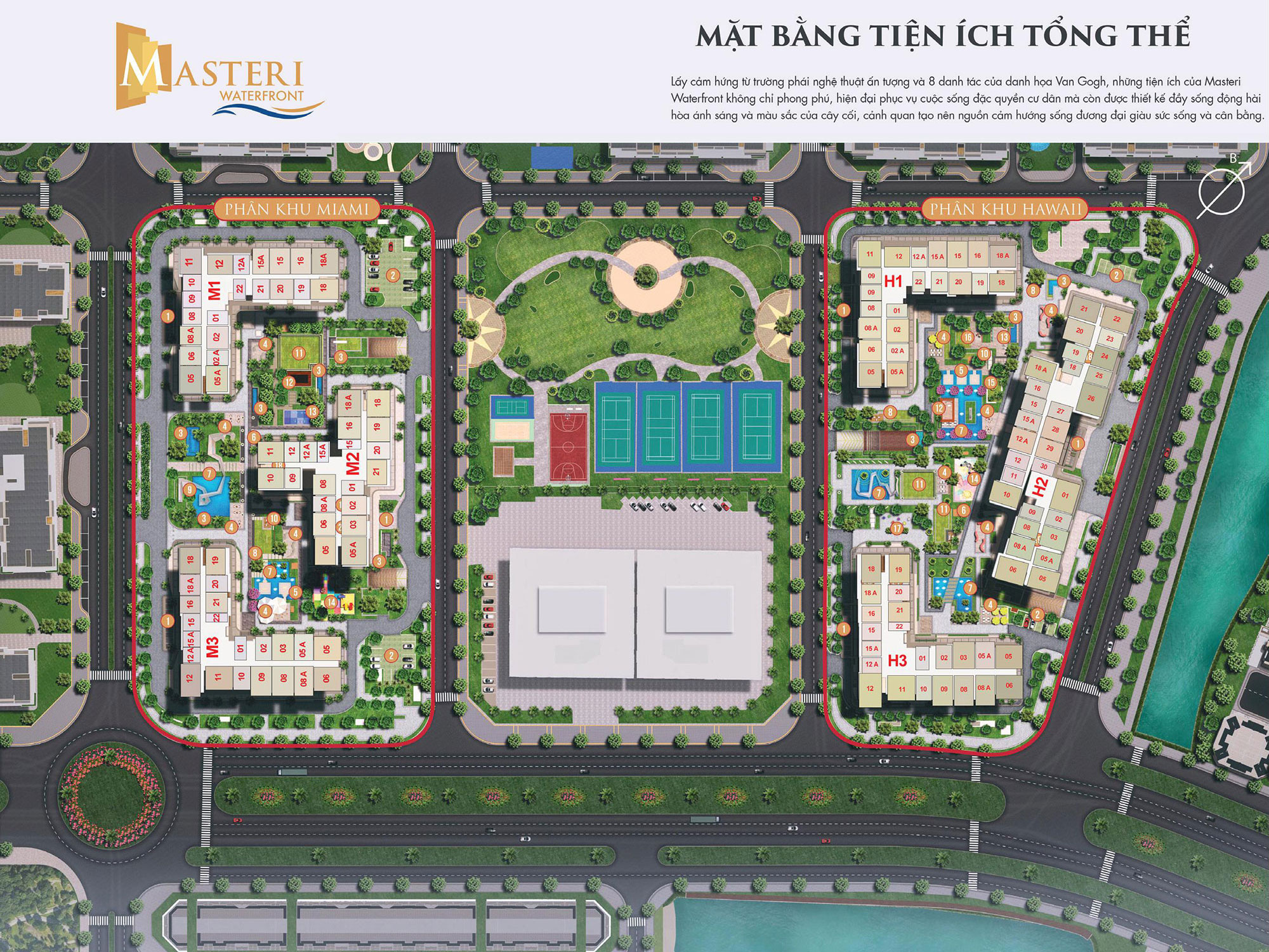 Tiện Ích Dự Án Masteri Waterfront
