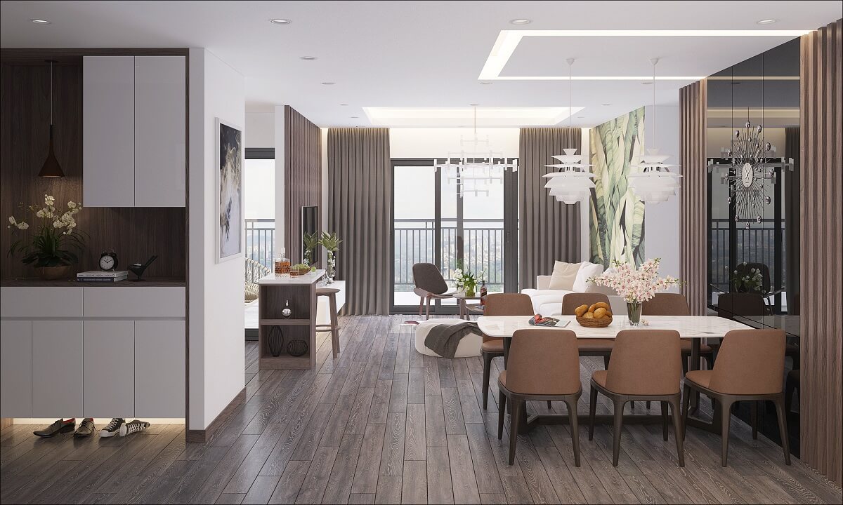 Nội thất căn hộ Ruby Riverside