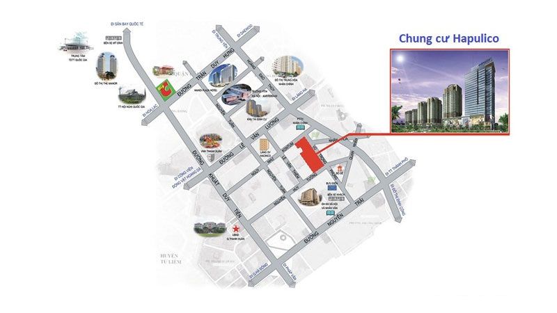 Vị Trí Dự Án Thanh Xuân Complex Lê Văn Thiêm