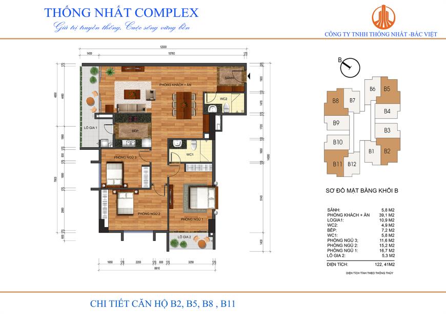 Mặt Bằng Dự Án Thống Nhất Complex 82 Nguyễn Tuân
