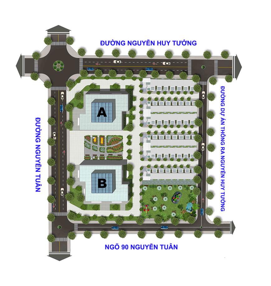 Mặt Bằng Dự Án Thống Nhất Complex 82 Nguyễn Tuân