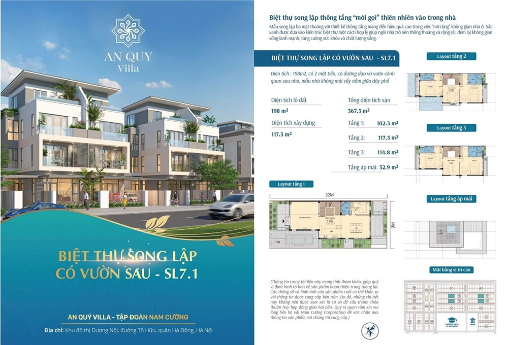 Biệt thự An Quý Villa – Kiệt tác độc bản, sang trọng và đẳng cấp