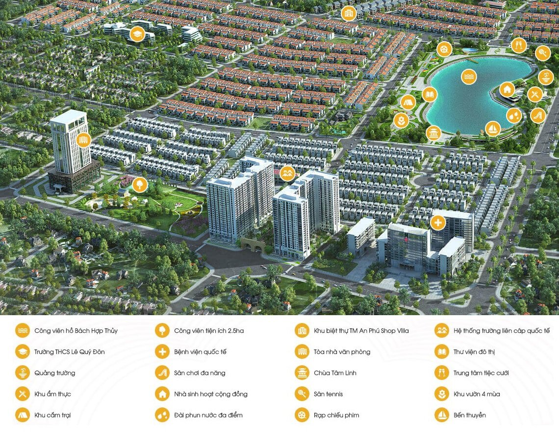 Tiện ích dự án Anland Lake View Hà Đông