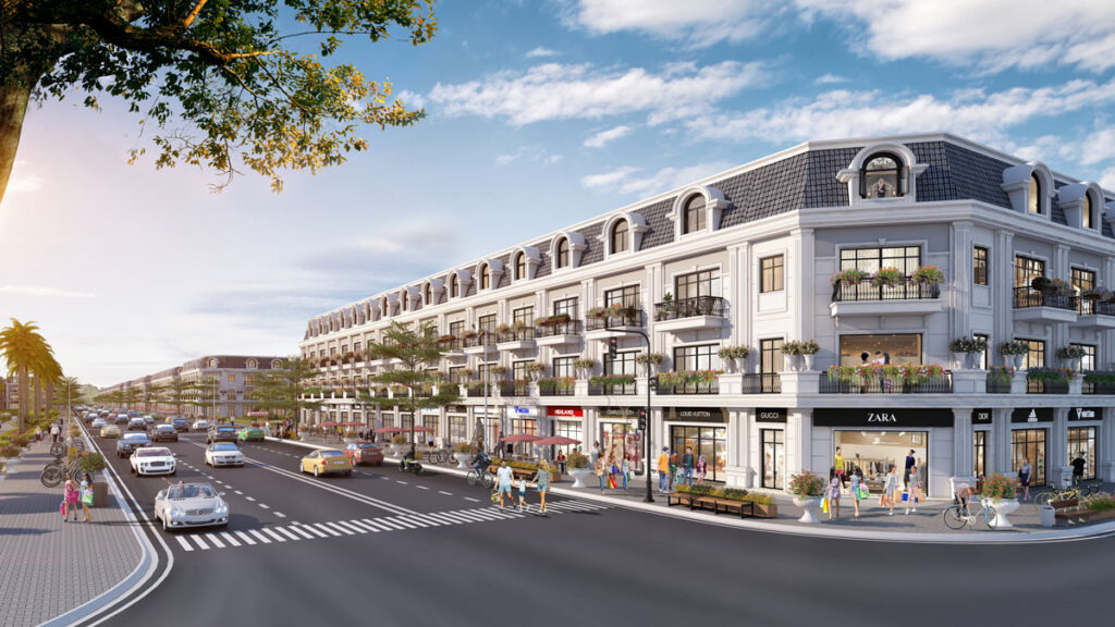 Nhà phố Shophouse Ariyana Center Hải Hà