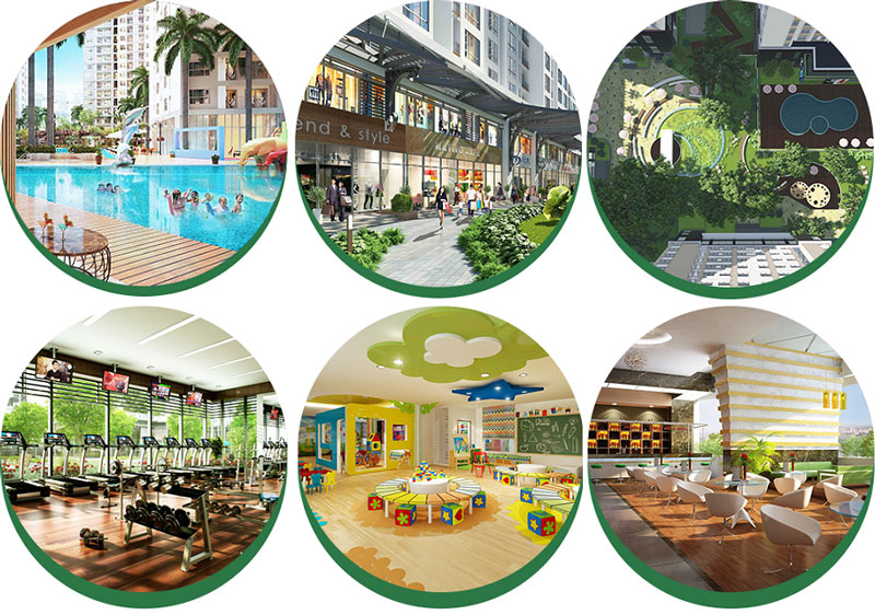 Tiện ích chung cư Athena Complex Pháp Vân