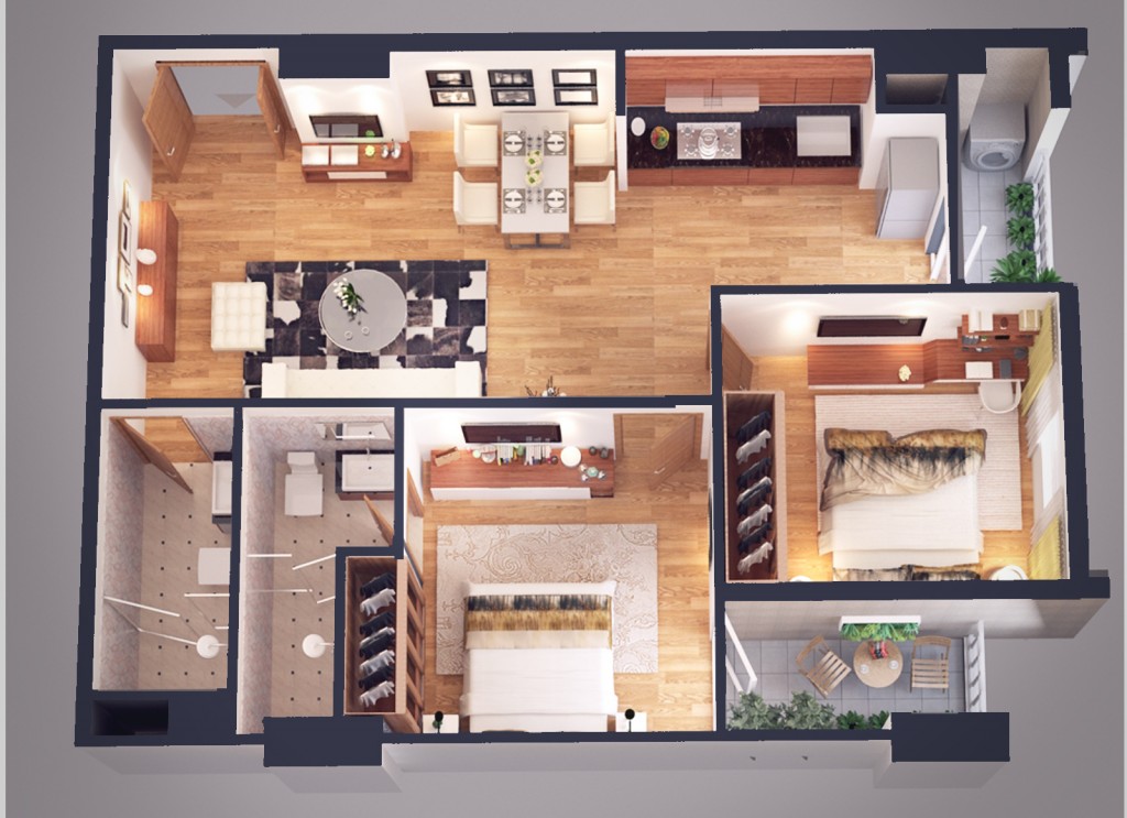 Thiết kế chung cư Athena Complex Pháp Vân