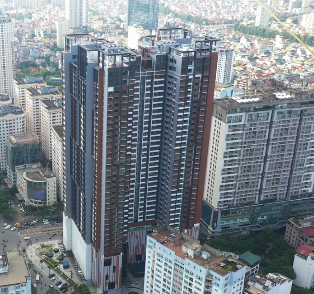 Tiến độ xây dựng chung cư BRG The Diamond Residence