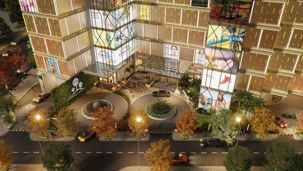 Tiện ích dự án The Diamond Residence Lê Văn Lương