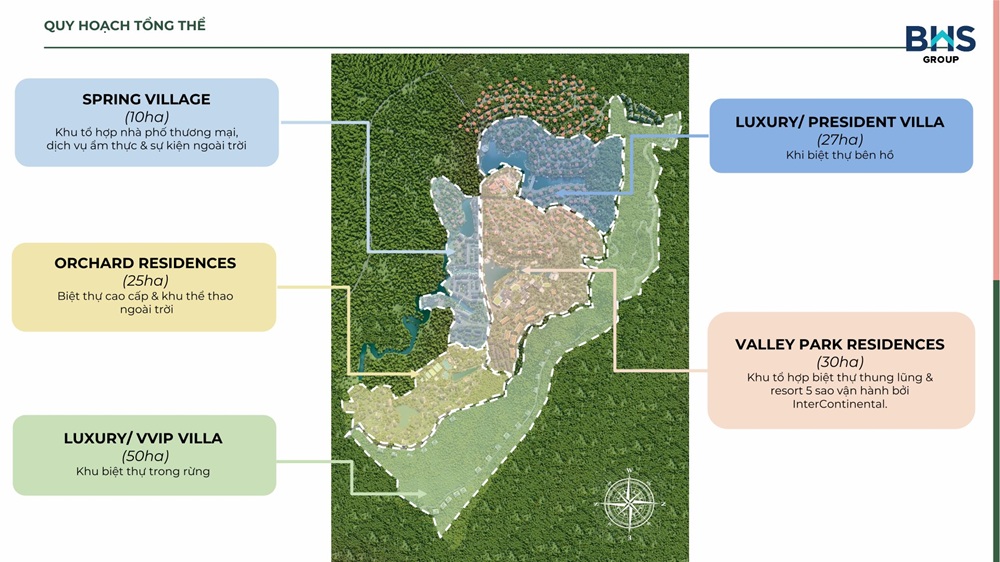 Mặt bằng tổng thể dự án Thung Lũng Thanh Xuân Valley
