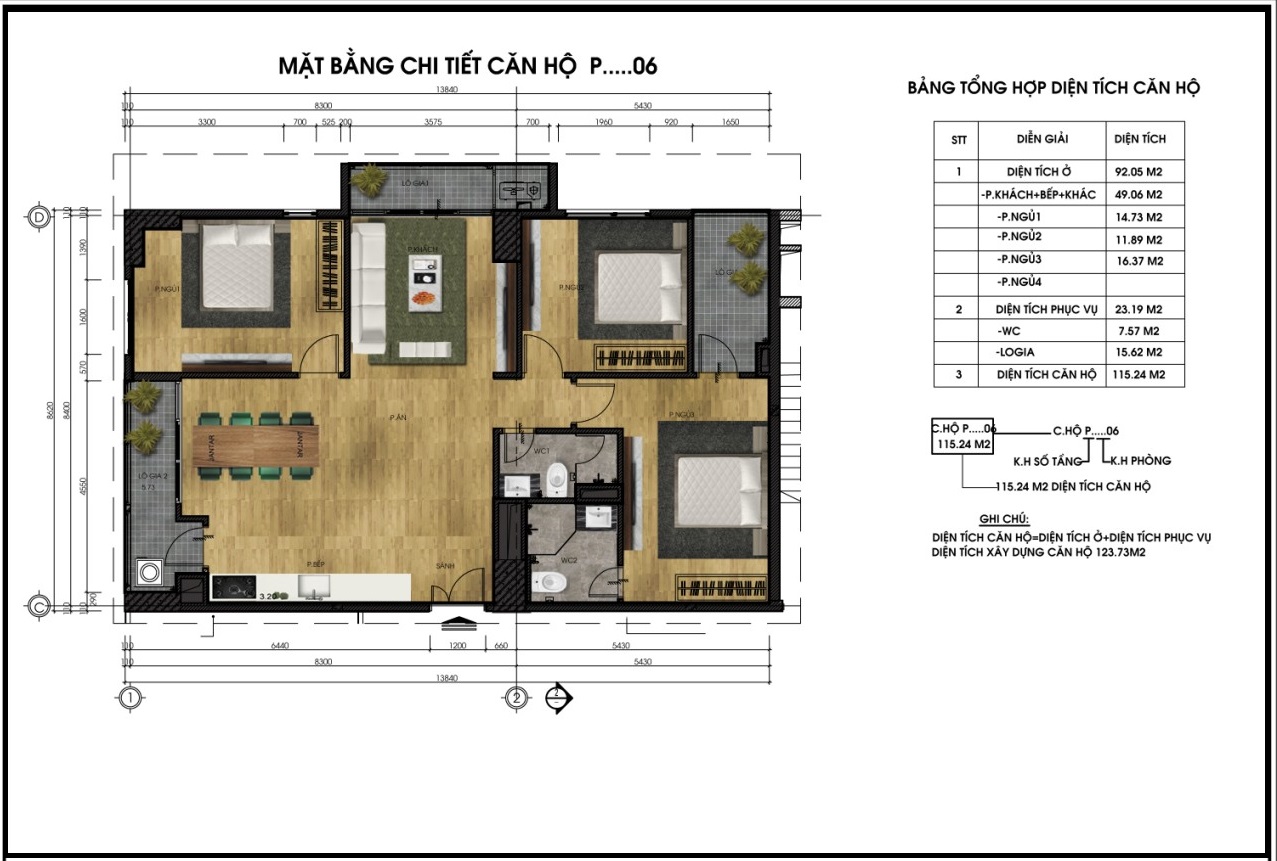 Thiết kế dự án CT5 CT6 Lê Đức Thọ MHDI