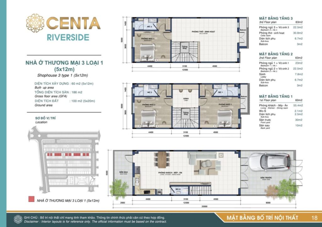 Shophouse Centa Riverside