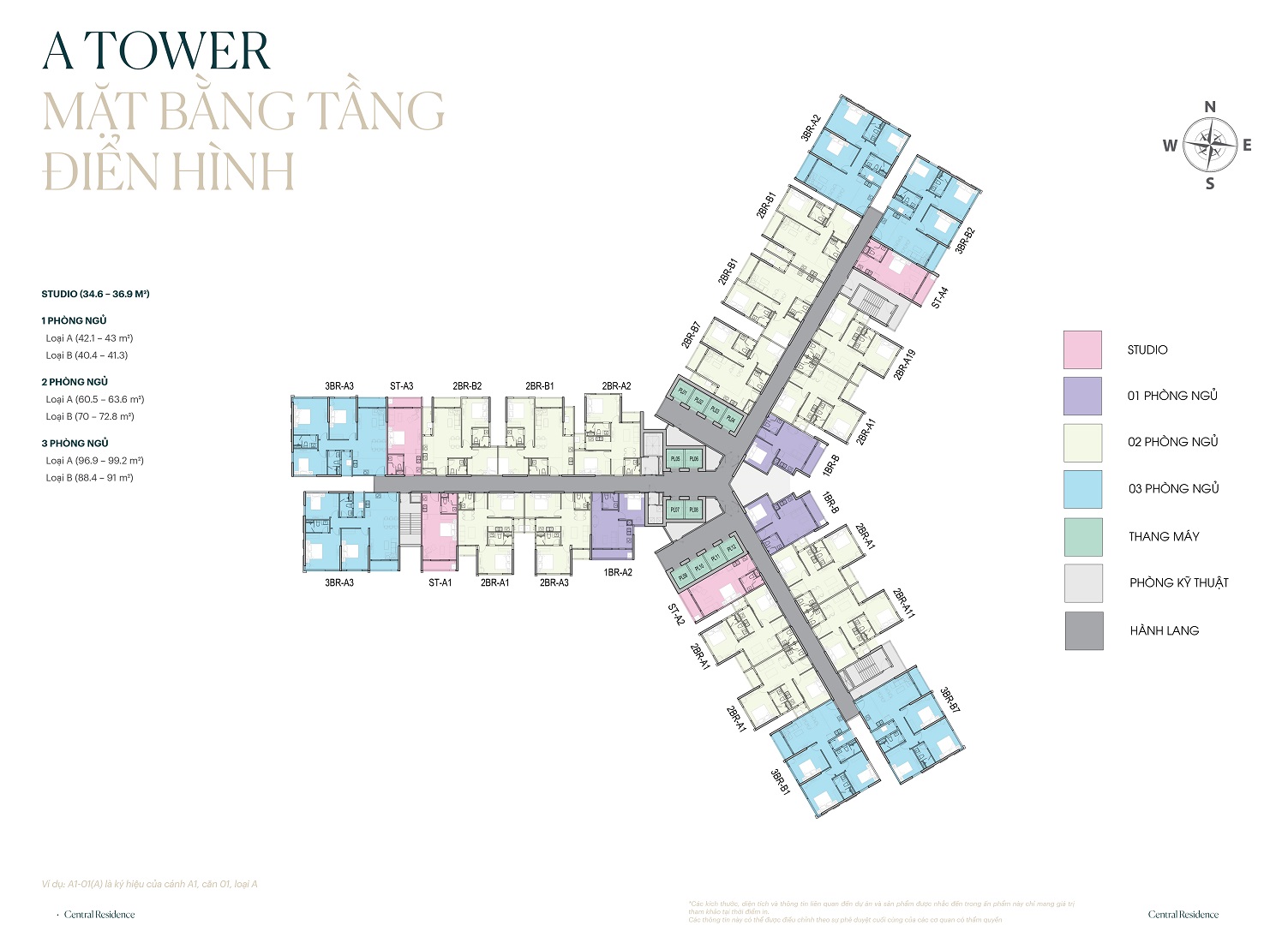 Mặt Bằng Dự Án Central Residence Gamuda Yên Sở