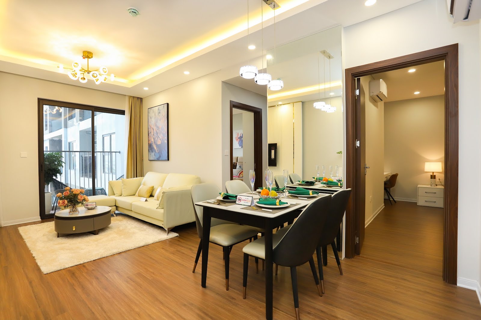 Nhà Mẫu Chung Cư Bình Minh Garden 93 Đức Giang