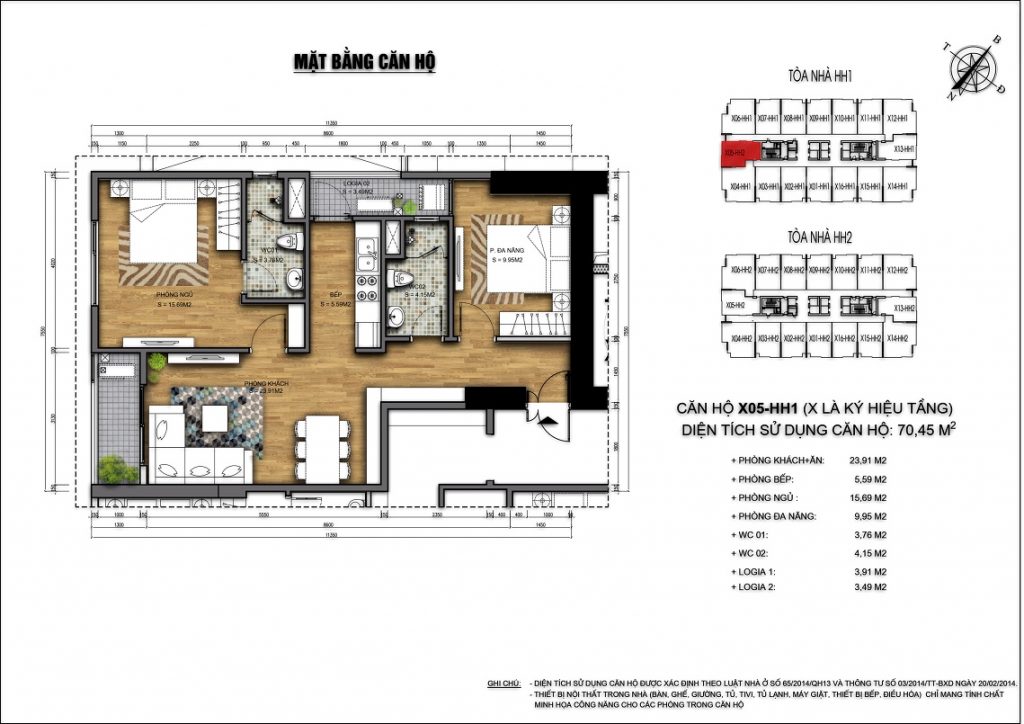 Thiết Kế Chung Cư 90 Nguyễn Tuân