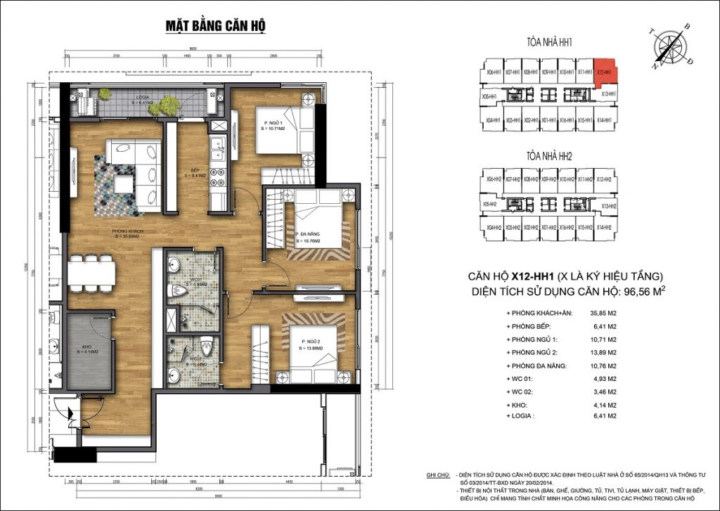 Thiết Kế Chung Cư 90 Nguyễn Tuân