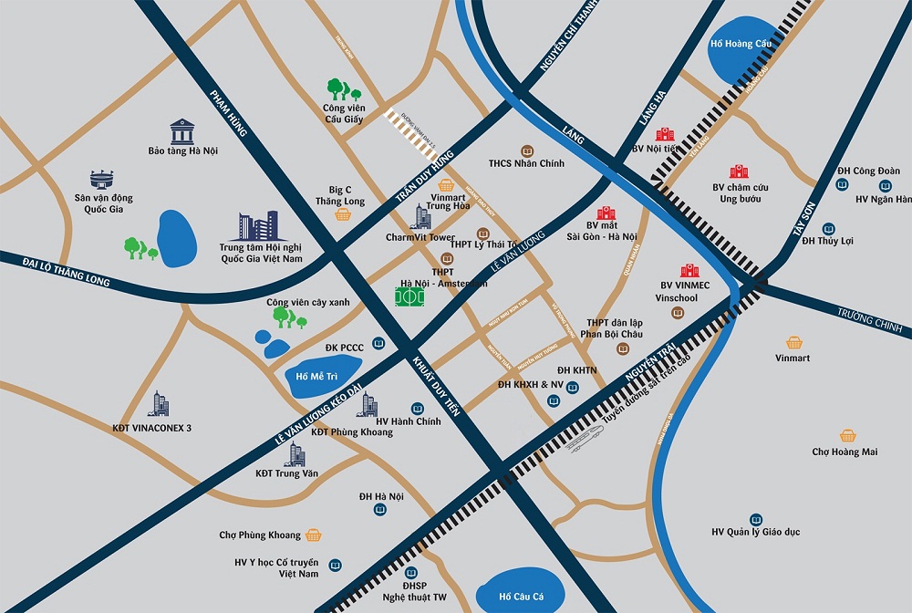 Vị Trí Dự Án Chung Cư 90 Nguyễn Tuân