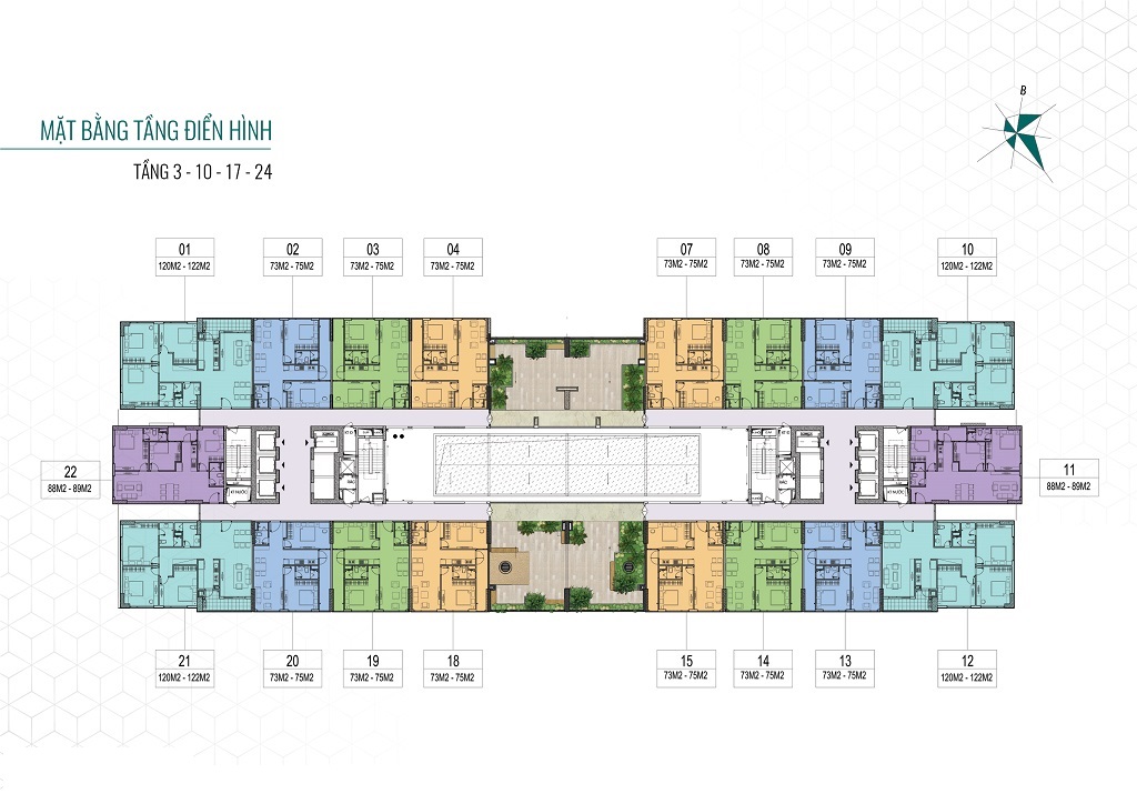 Mặt bằng dự án chung cư Epic Home