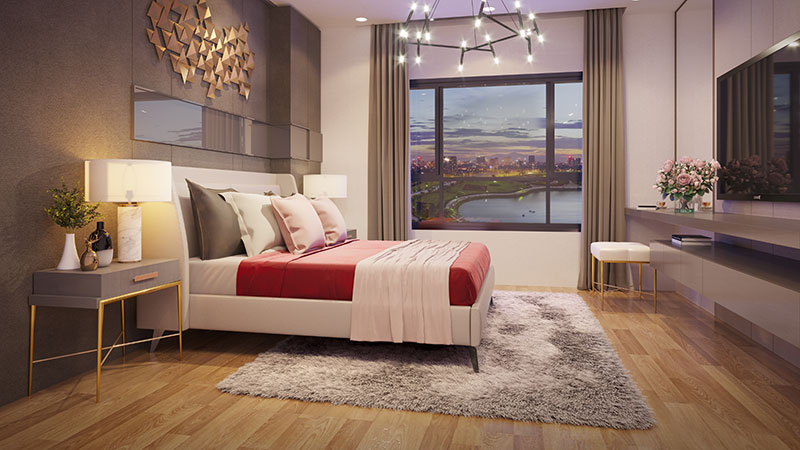 Nội thất bàn giao căn hộ Epic Home