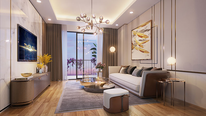 Nội thất bàn giao căn hộ Epic Home