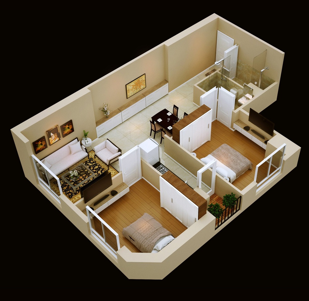 Thiết kế căn hộ ICID Complex Lê Trọng Tấn Hà Đông
