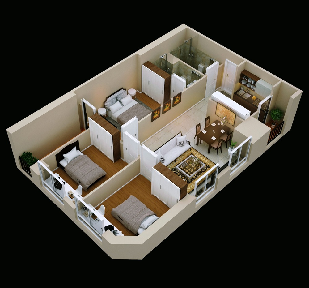 Thiết kế căn hộ ICID Complex Lê Trọng Tấn Hà Đông
