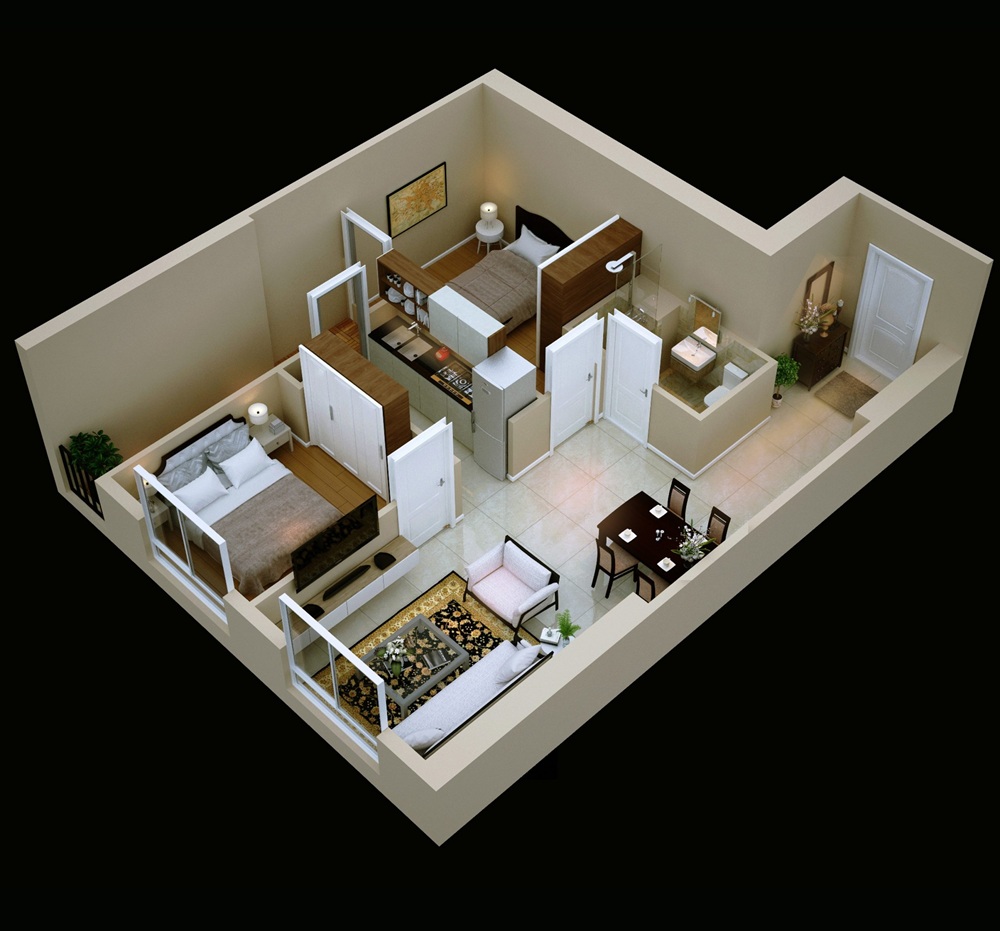 Thiết kế căn hộ ICID Complex Lê Trọng Tấn Hà Đông