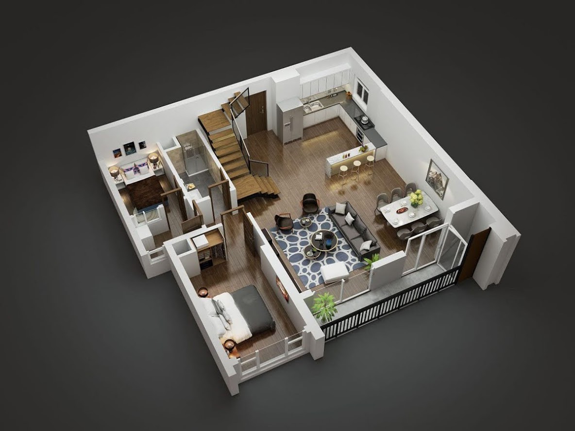 Thiết kế căn hộ tòa Diamond Goldmark City