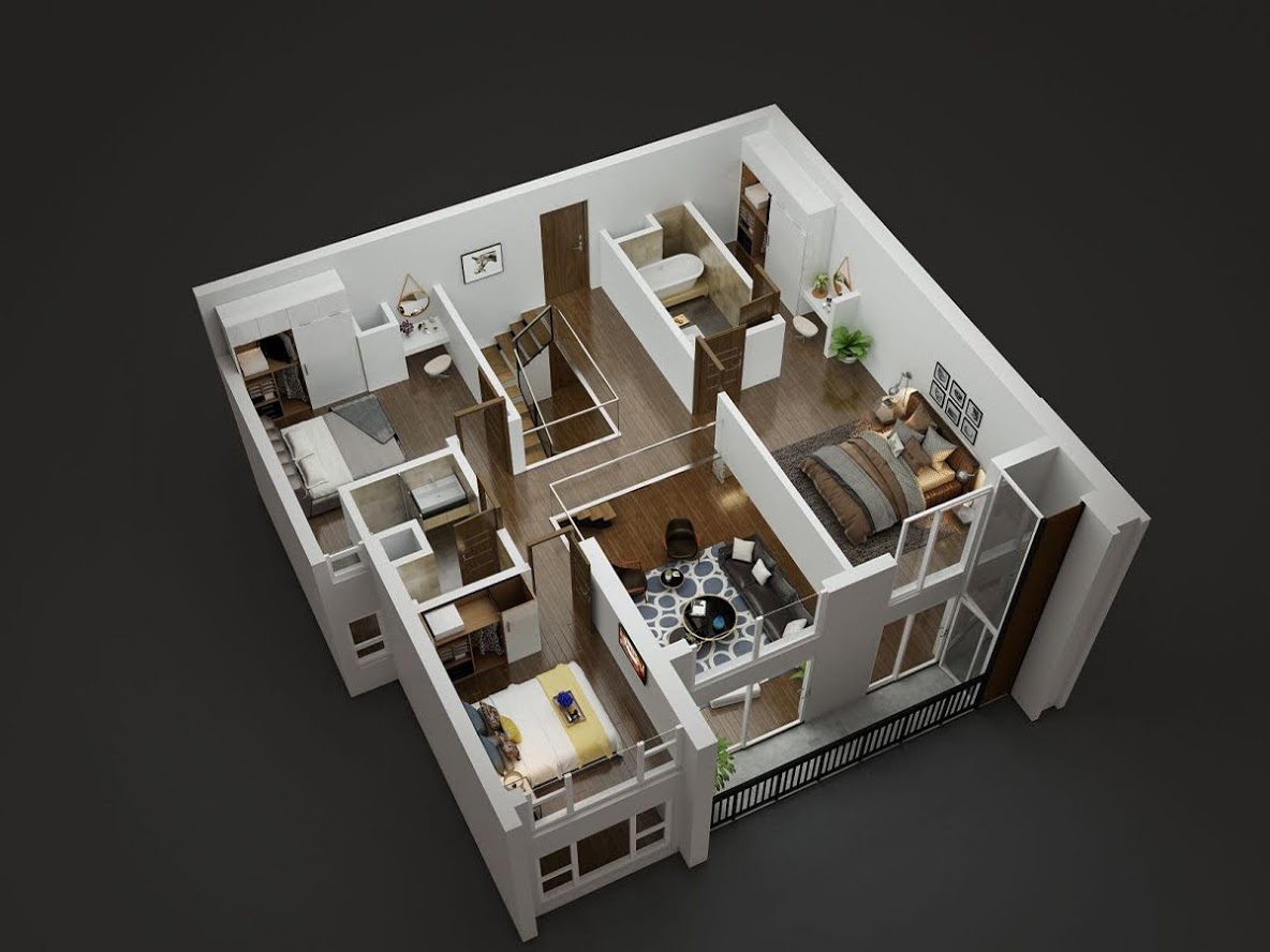 Thiết kế căn hộ tòa Diamond Goldmark City