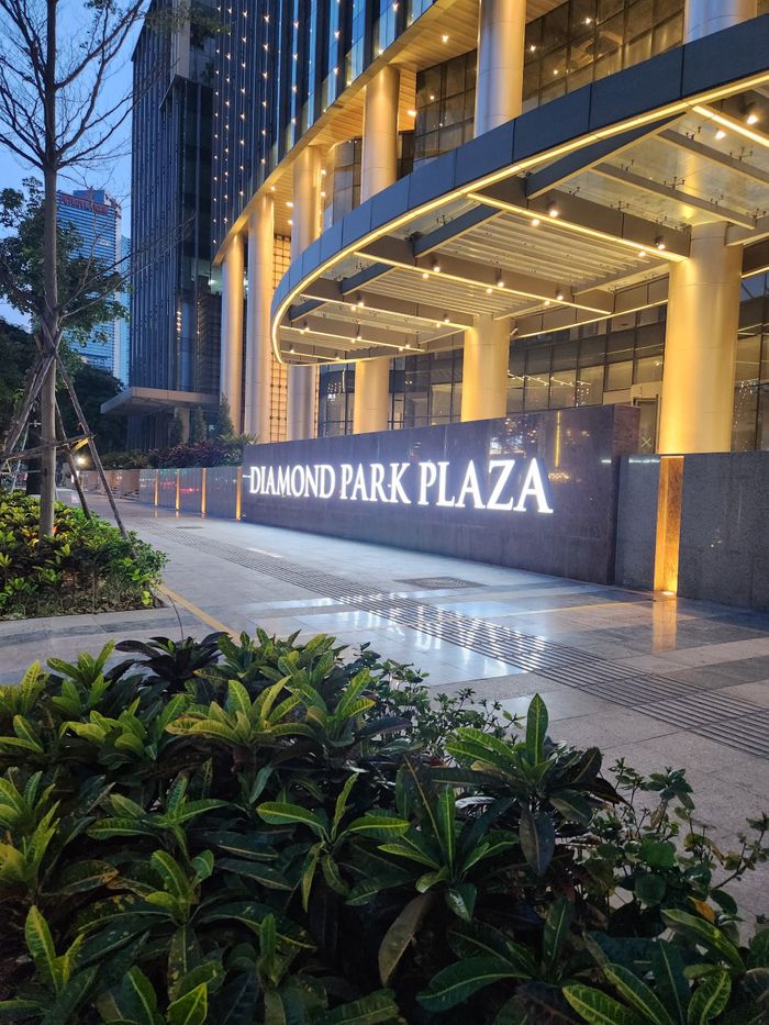 Tiến độ dự án Diamond Park Plaza