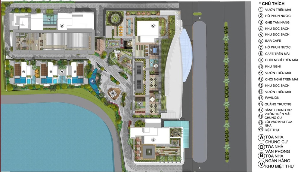Tiện ích Dự Án BRG Diamond Park Plaza 16 Láng Hạ