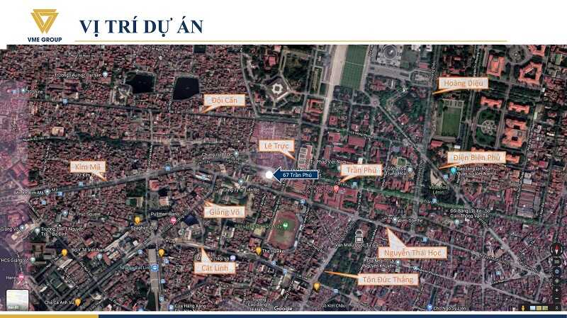Vị trí dự án chung cư Discovery Central