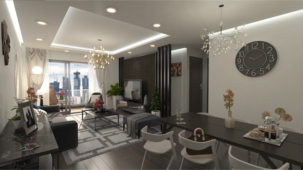 Thiết kế căn hộ chung cư Eco Dream Nguyễn Xiển