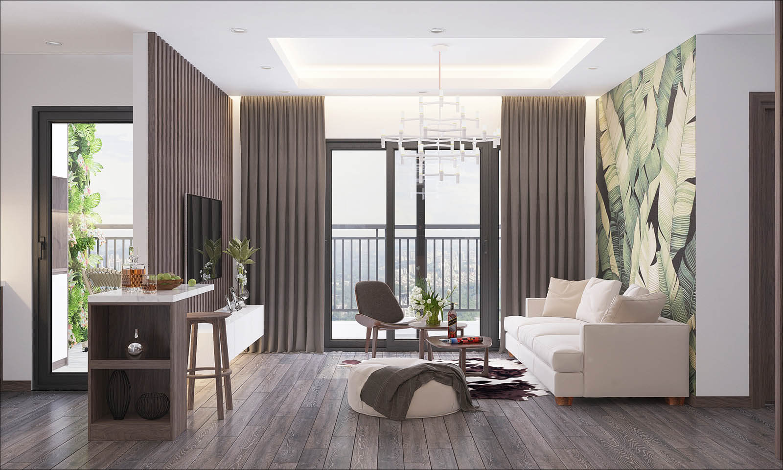 Thiết kế căn hộ Eco Smart City