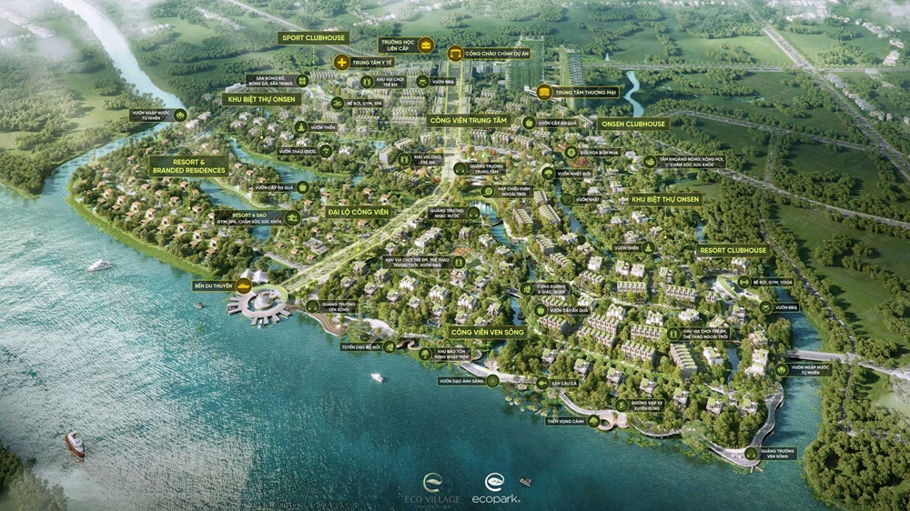 Mặt bằng Eco Village Saigon River