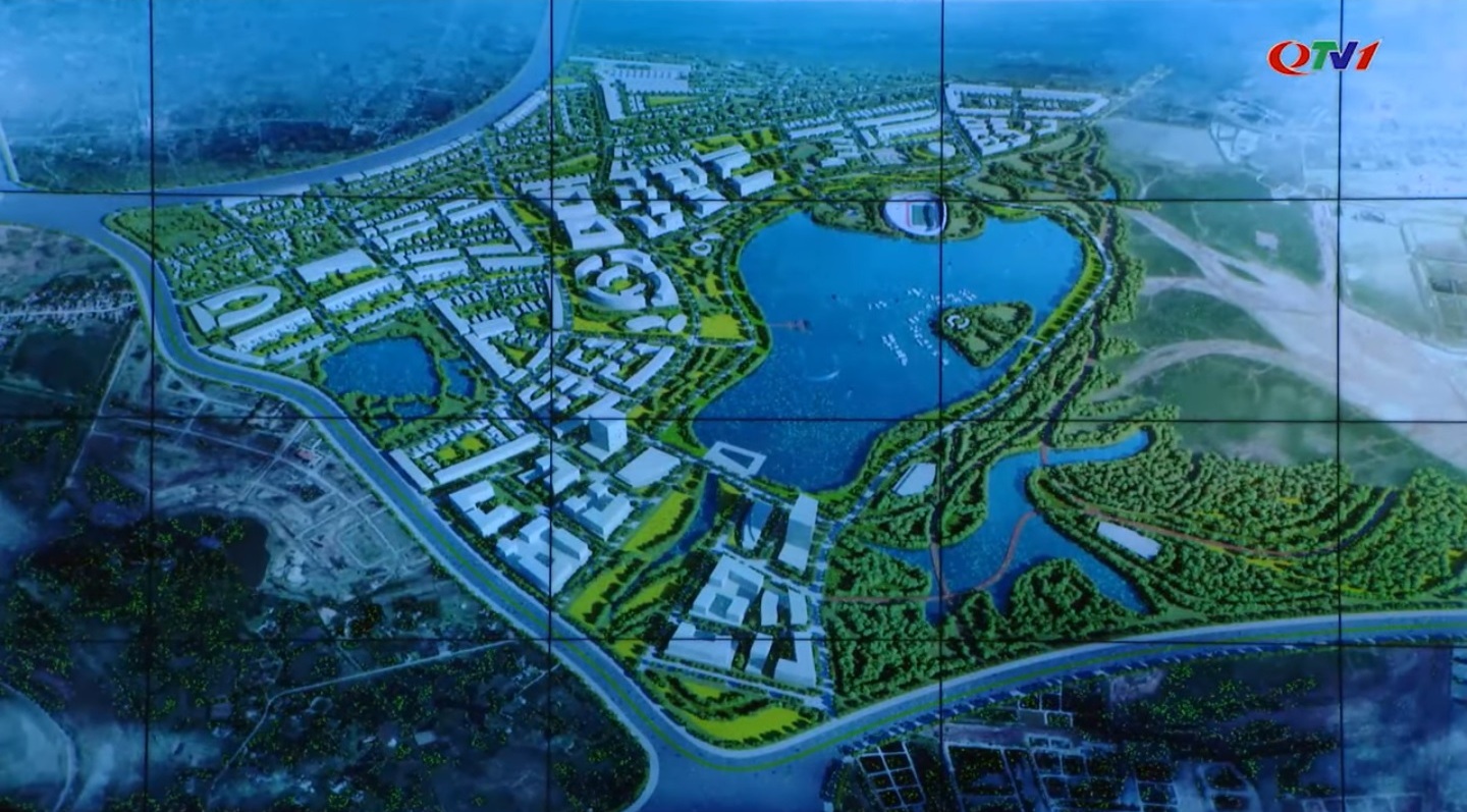 Mặt bằng dự án Ecopark Móng Cái