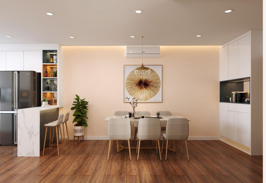 Nội thất căn hộ Eurowindow Lake City Yên Sở Hoàng Mai