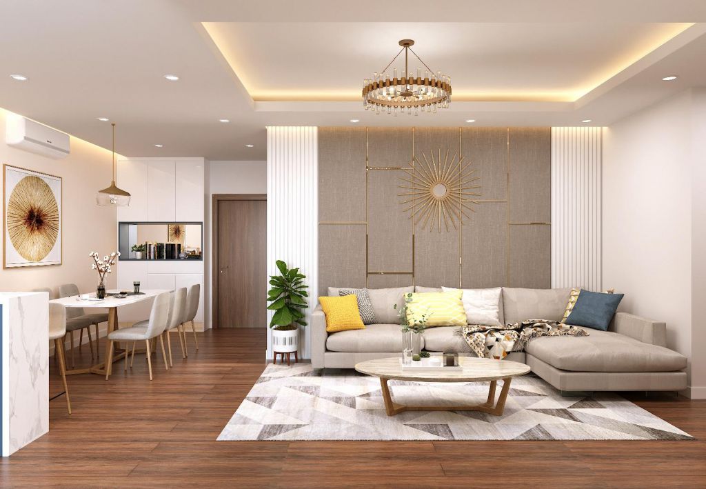 Nội thất căn hộ Eurowindow Lake City Yên Sở Hoàng Mai