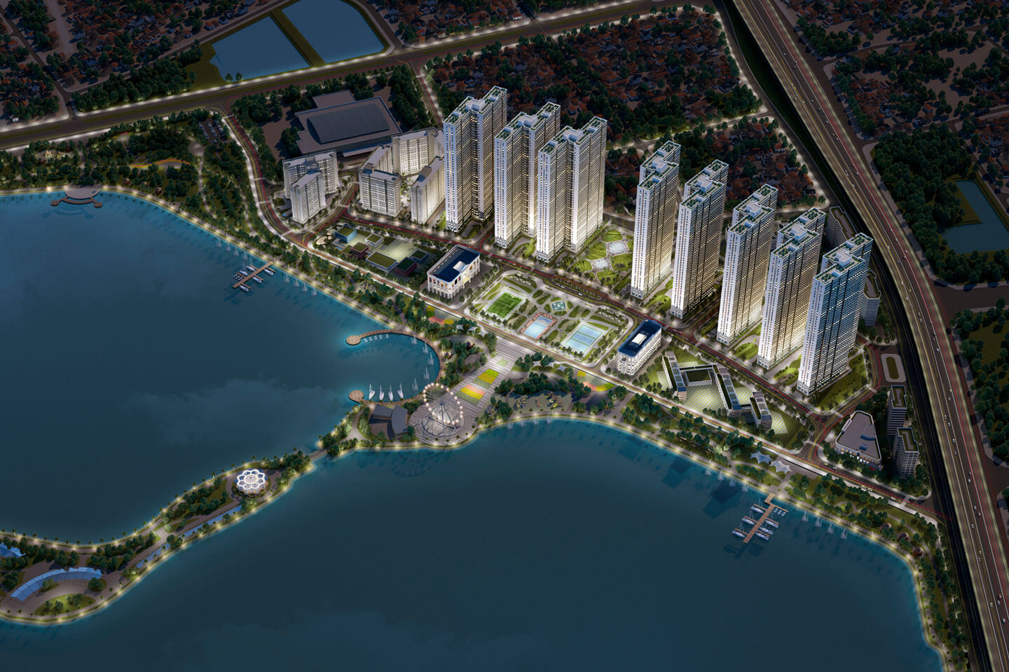 Tiện ích dự án Eurowindow Lake City Hoàng Mai