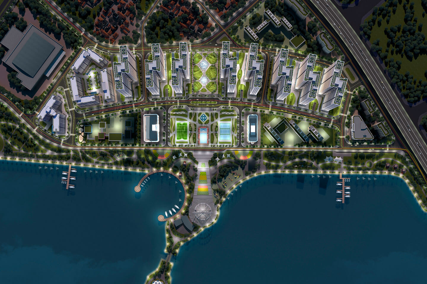 Mặt bằng dự án Eurowindow Lake City Hoàng Mai