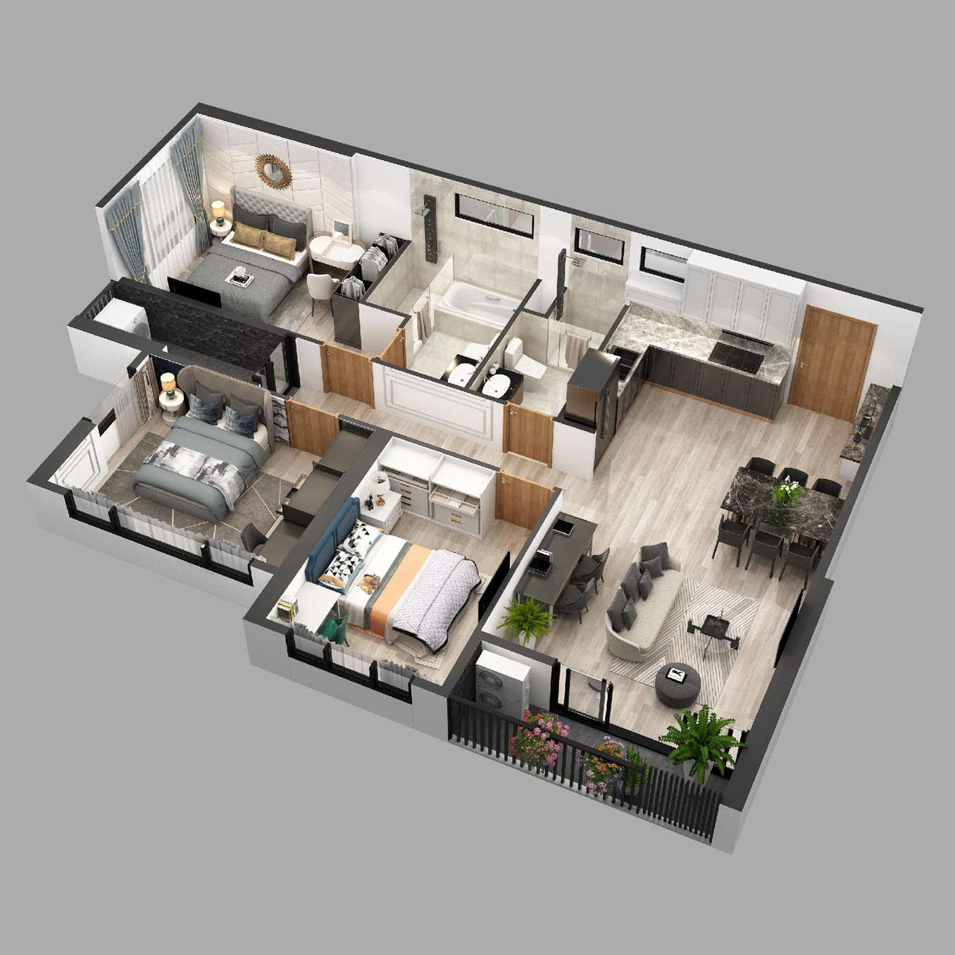 Thiết kế dự án chung cư Five Star Residence