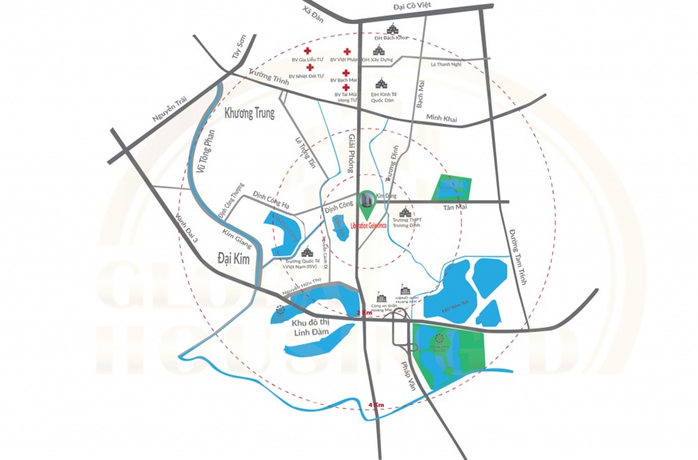 Vị trí dự án Geleximco Southern Star